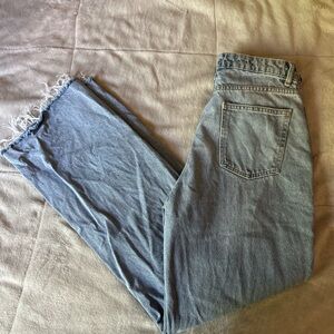 High rise mom/boyfriend jeans